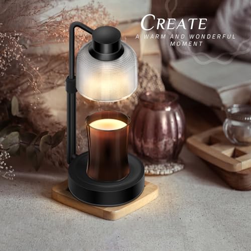 Candle Warmer Lamp with Timer, Adjustable Height Dimmable J692828