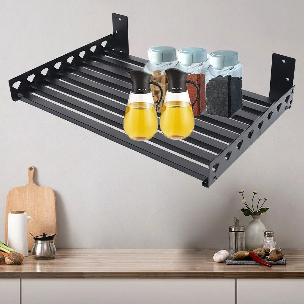 Wall Mount Microwave Oven Bracket with 4 Hooks V829