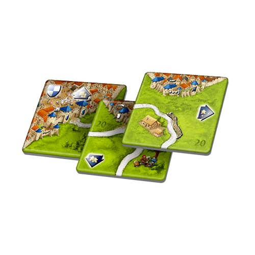 Carcassonne 20th Anniversary Edition Family Board Game, Strategy Adventure for Ages 7 and Up, 2-5 Players T99333