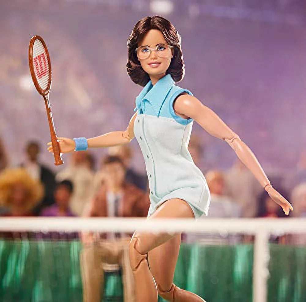 Collectible Tennis Doll, 12-Inch with Dress and Accessories B363