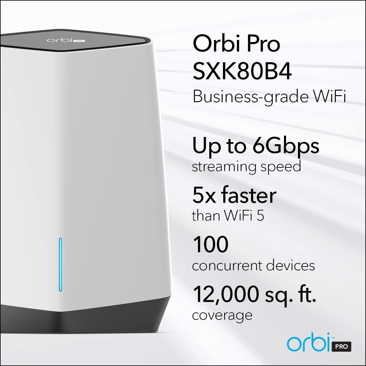 Tri-Band Mesh Router for Business or Home, Coverage up to 3000 sq ft P474160