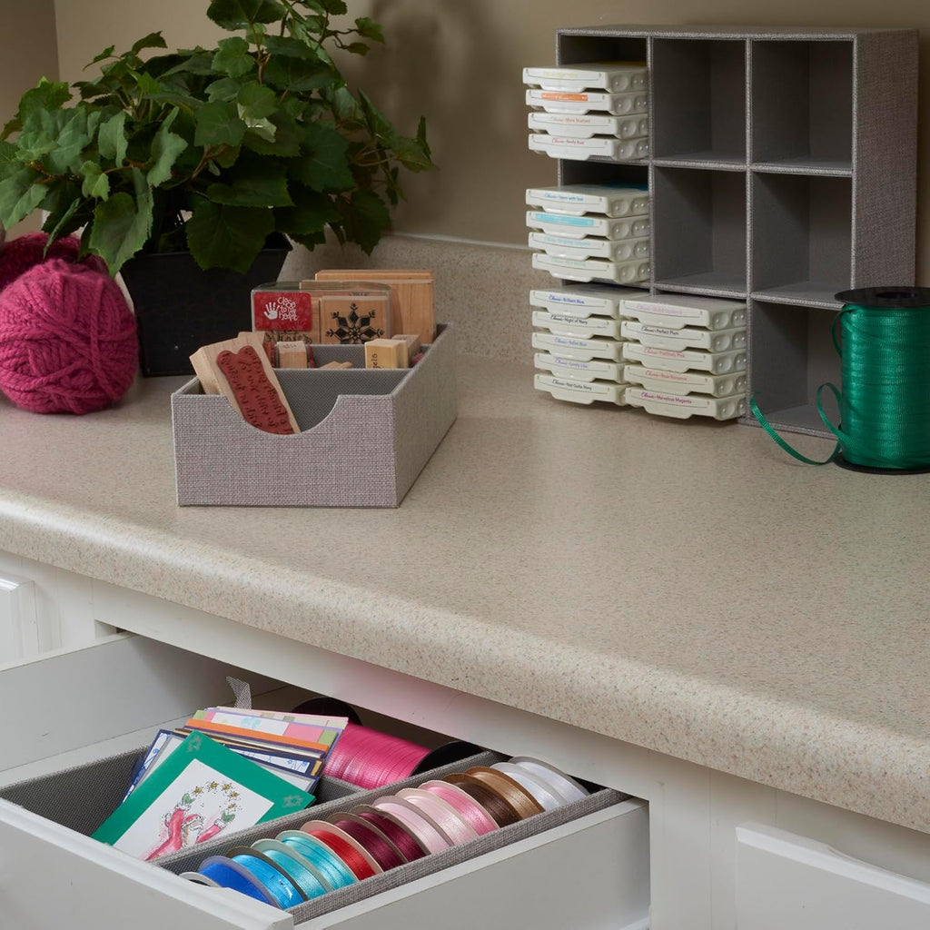 Deep 3 Section Drawer Organizer Box for Storage U574