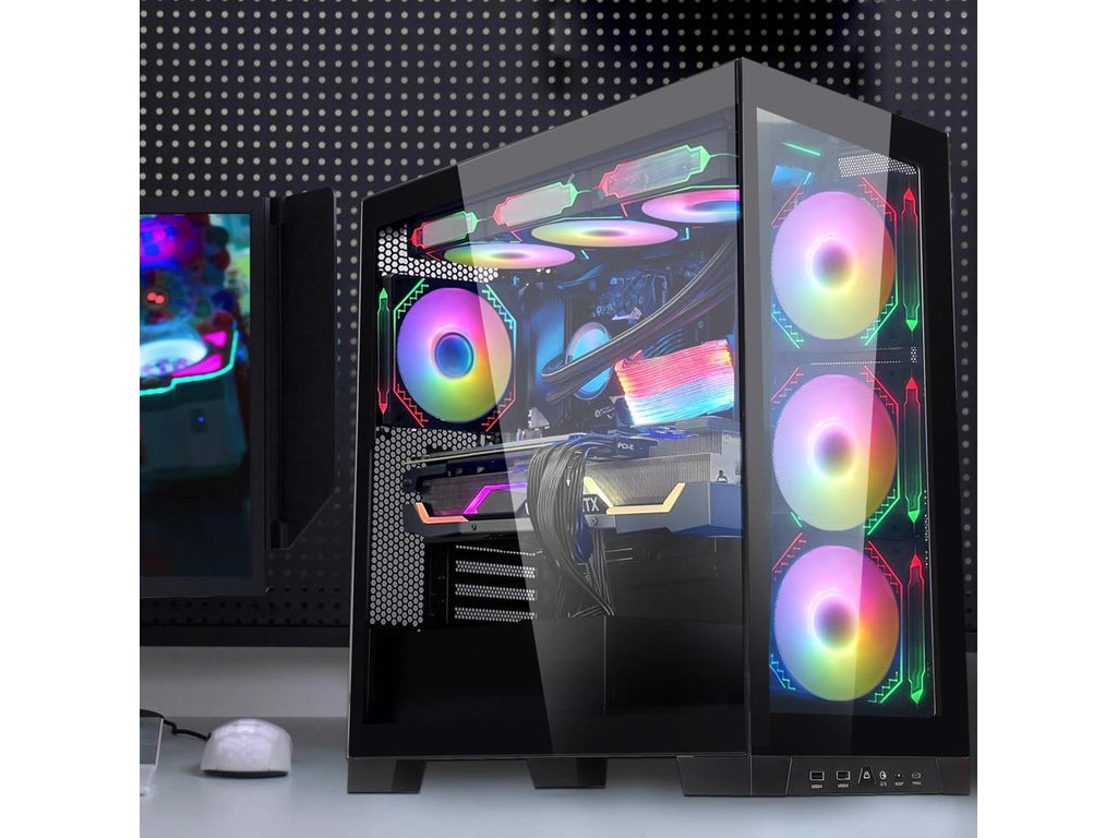 Gaming Desktop - AMD Ryzen 7 5700X - RTX 4060 8G - 32GB DDR4 - 1TB M.2 + 2TB SSD - Windows 11 Pro J848795