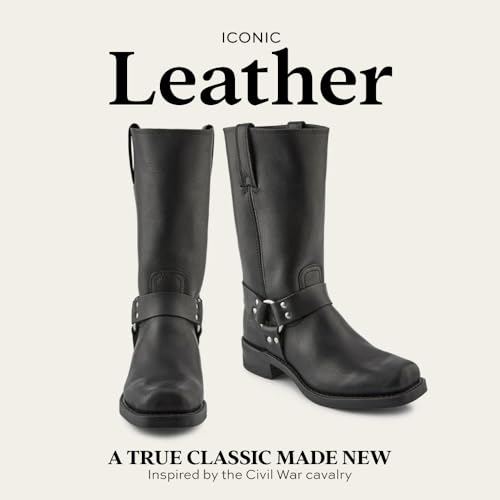 Men’s Harness Boots with Oiled Leather Upper J3558