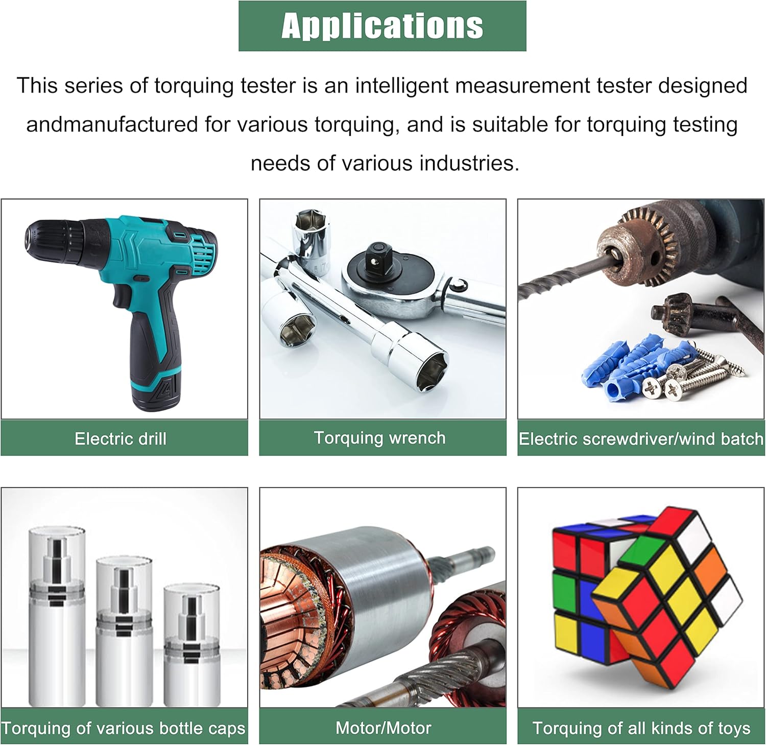 Digital Torque Meter Portable Torsion Tester with Calibration Certificate E990
