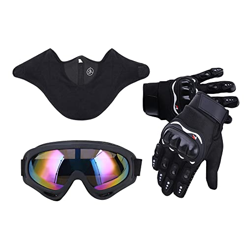 Off-Road Motorcycle Helmet with Goggle, Gloves & Mask V369861