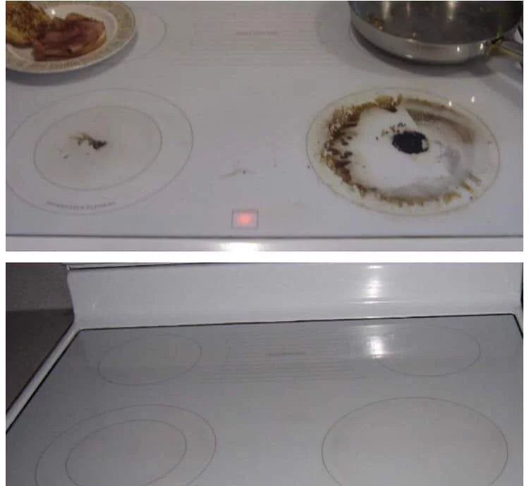 Cooktop Cleaner Combo Pack with Drill Scrub Pads B249