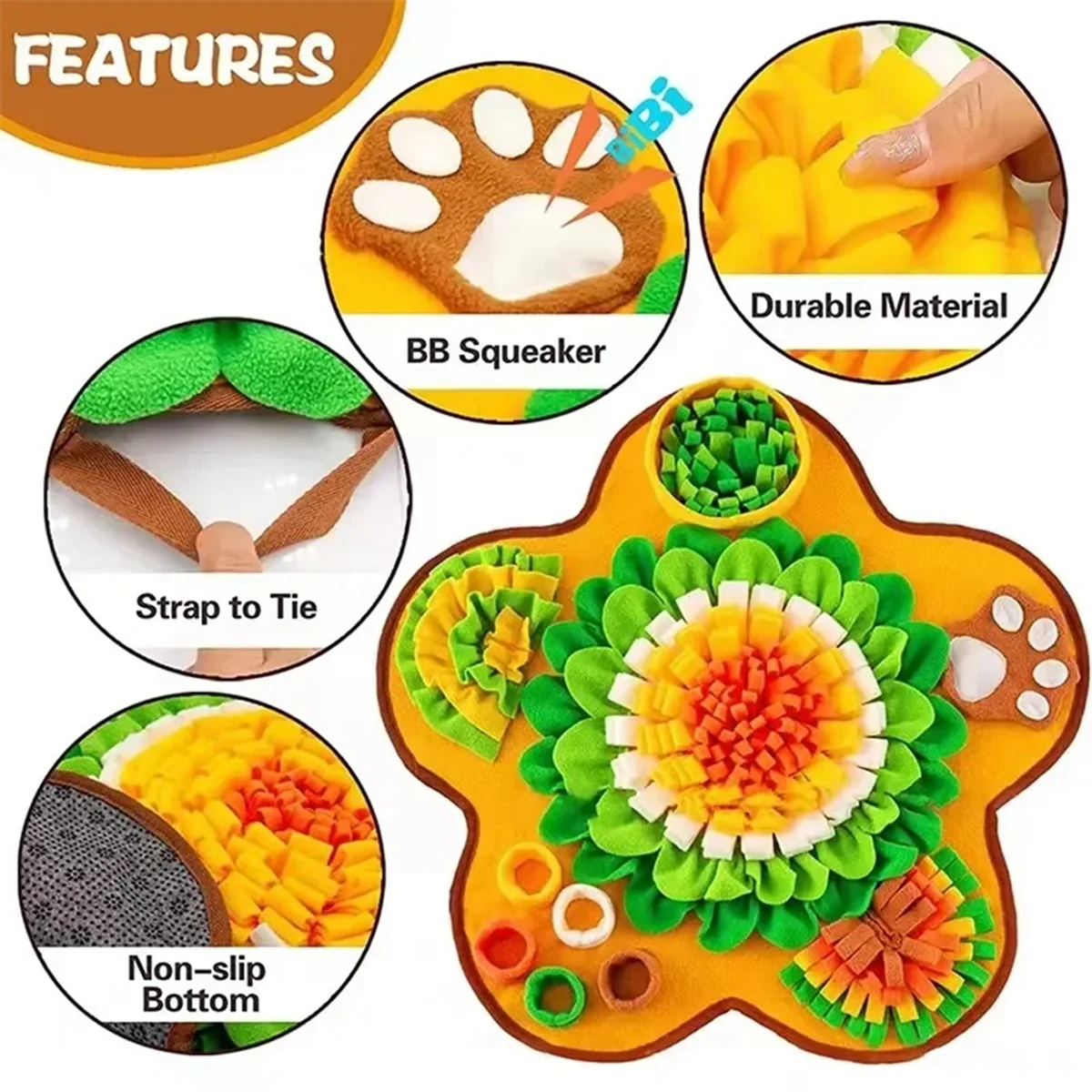 Sniff Mat for Dog Feeding N823021