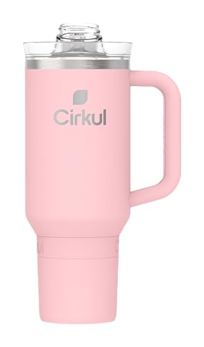 40oz Stainless Steel Tumbler with Handle, Double-Wall Insulated T7917