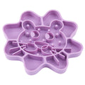 Dog Licking Pad Flower Shaped Slow Feeder Mat for Puzzle Feeders Pet Calming &amp; Anxiety Relief Perfect for Food &amp; Yog