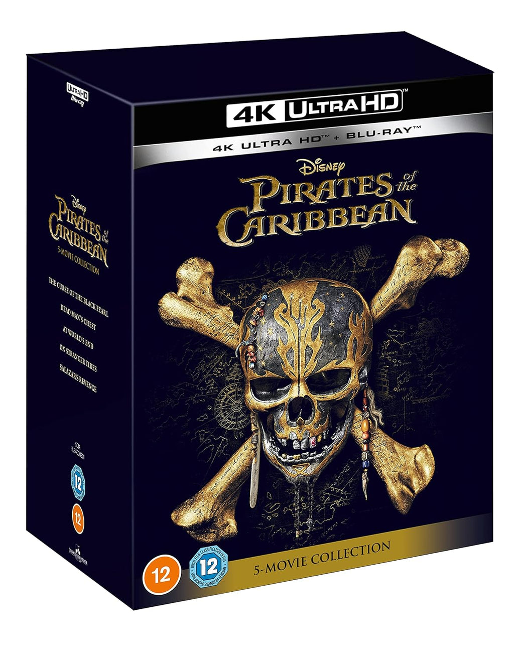 Pirates of The Caribbean 1-5 UHD Steelbook J1509