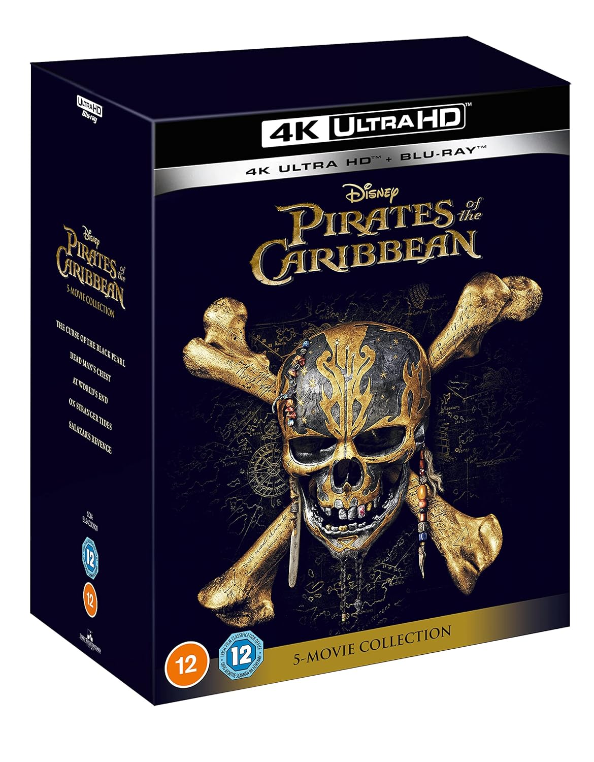 Pirates of The Caribbean 1-5 UHD Steelbook J1509