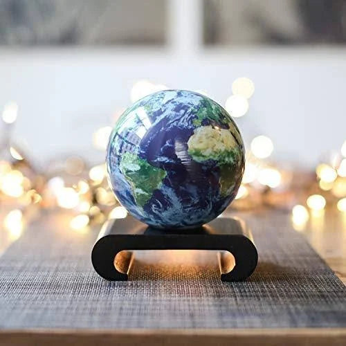 Satellite View Globe with Cloud Cover S791