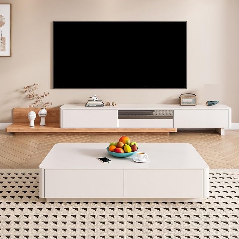 Solid Wood Coffee Table for Living Room, 120cm W4526