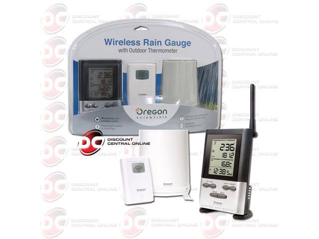 Wireless Rain Gauge Weather Station with Remote H235