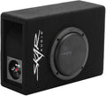 Skar Audio EVL-1X65D4-V-LP 6.5" 400 Watt Low Profile Slot Port Loaded Car Subwoofer Enclosure