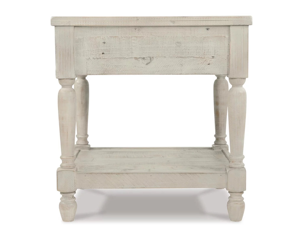 Whitewash End Table B9538