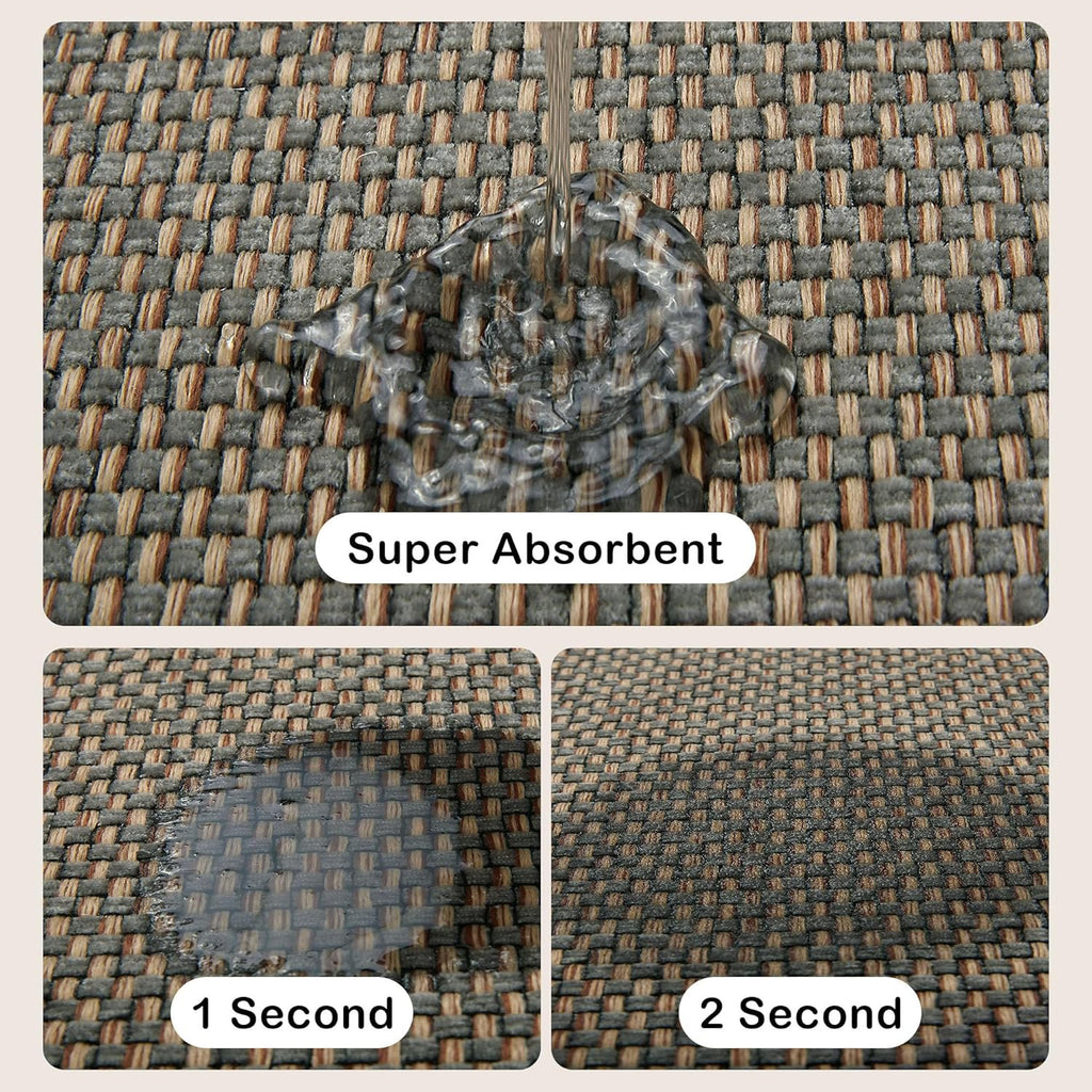 Anti-Fatigue Kitchen Mat Non Slip Absorbent Foam Floor Rug O52384