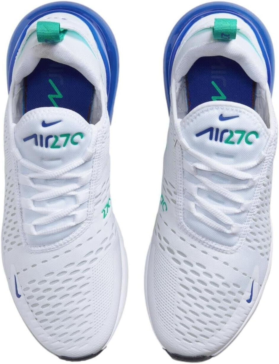 Women's Air Max 270 Shoes, White/Neptune Green P47259