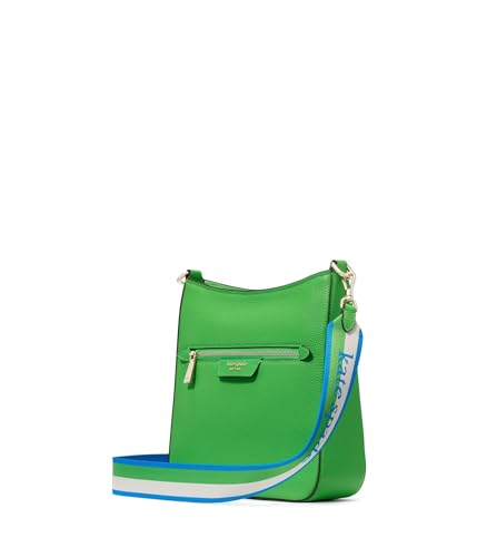 Pebbled Leather Messenger Crossbody Bag R8062