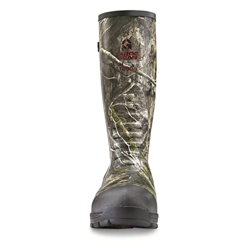 Men's Insulated Rubber Hunting Boots Waterproof Rain Shoes F29144