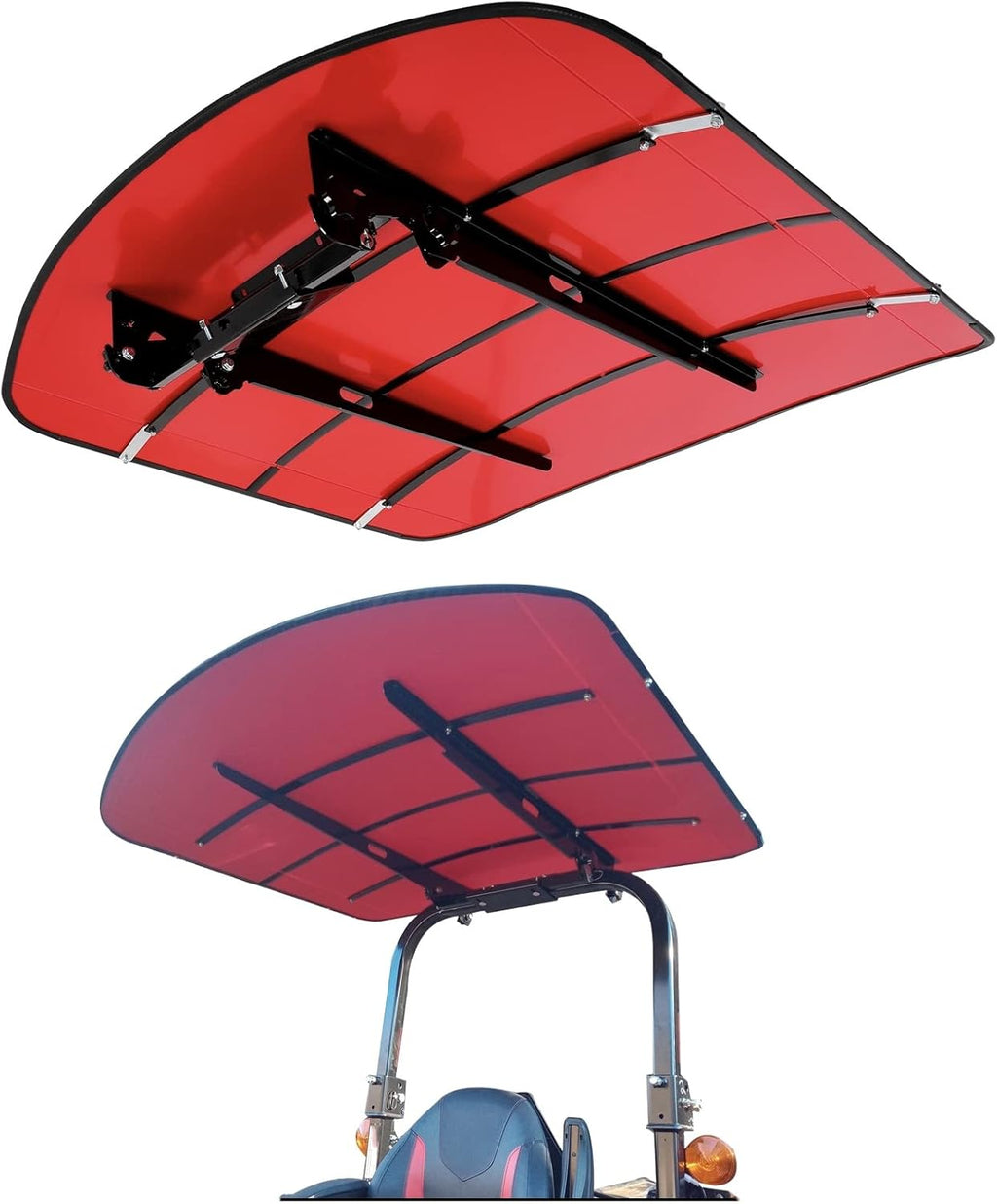 Tractor Canopy Orange for ROPS 48" x 52" Sunshade U7382
