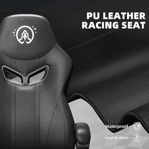 Ergonomic Gaming Chair with Lumbar Support, Black A3088