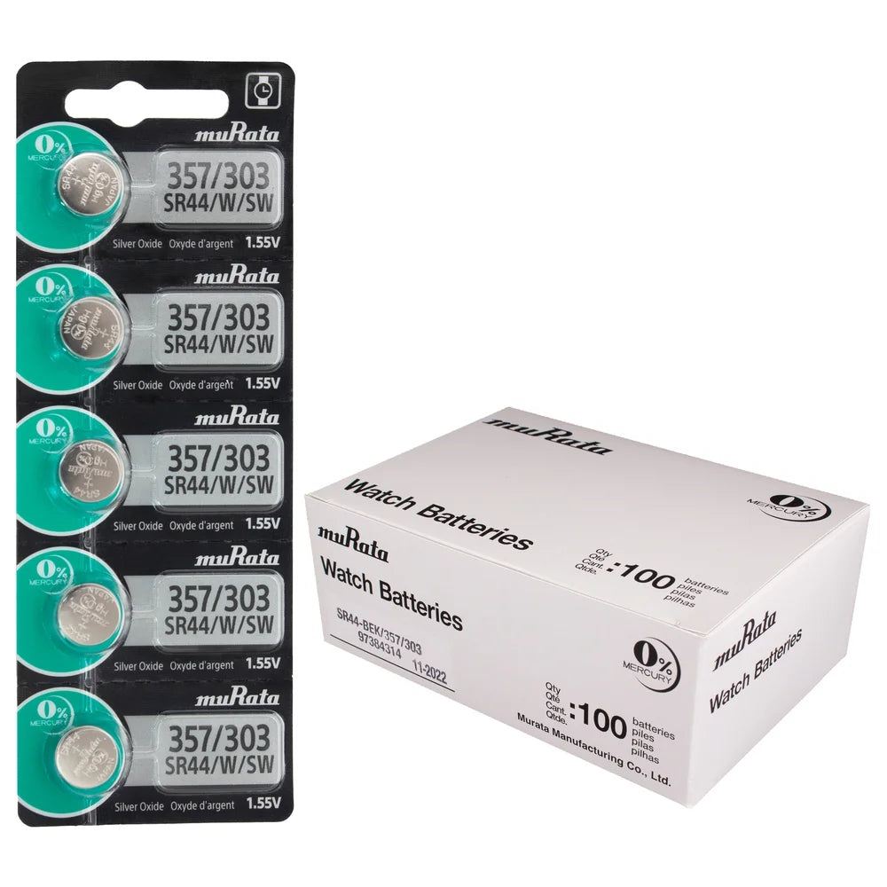 Silver Oxide Battery 357 303 SR44 (300-Pack) Q242018