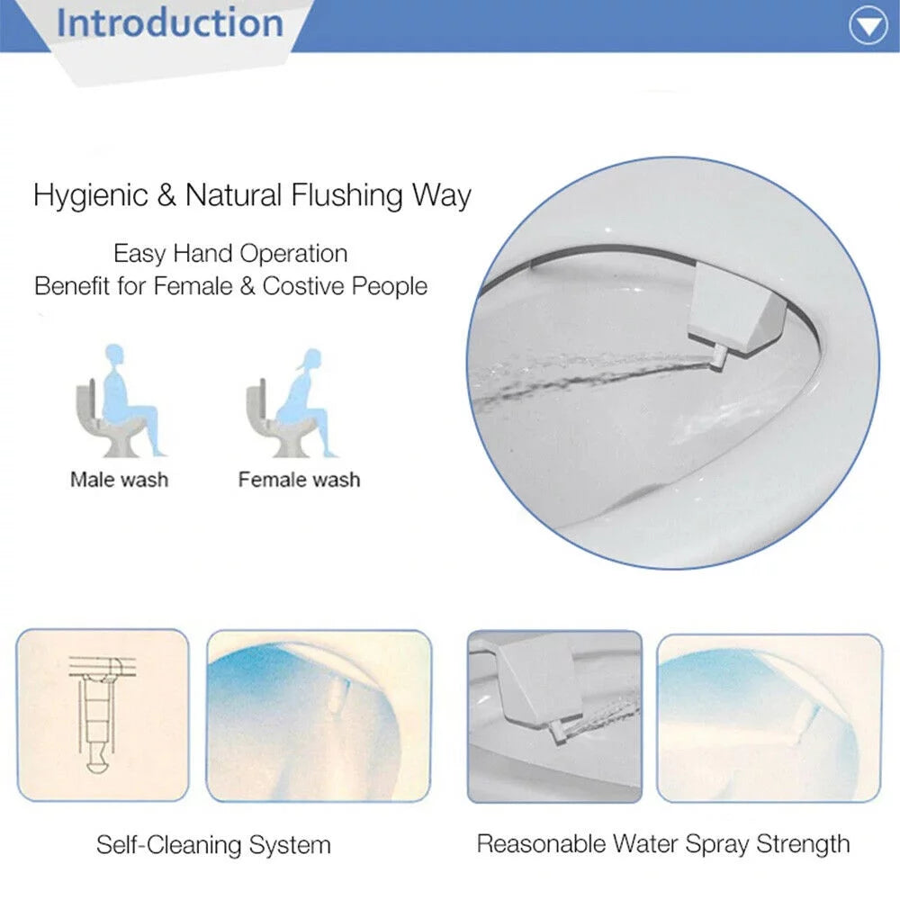 Bidet Toilet Attachment Non-Electric Fresh Water Spray D143