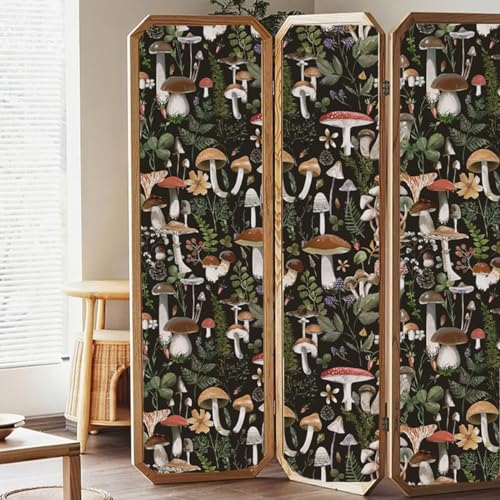 Mushroom Pattern Self-Adhesive Drawer Liner for Shelves and Cabinets D358548