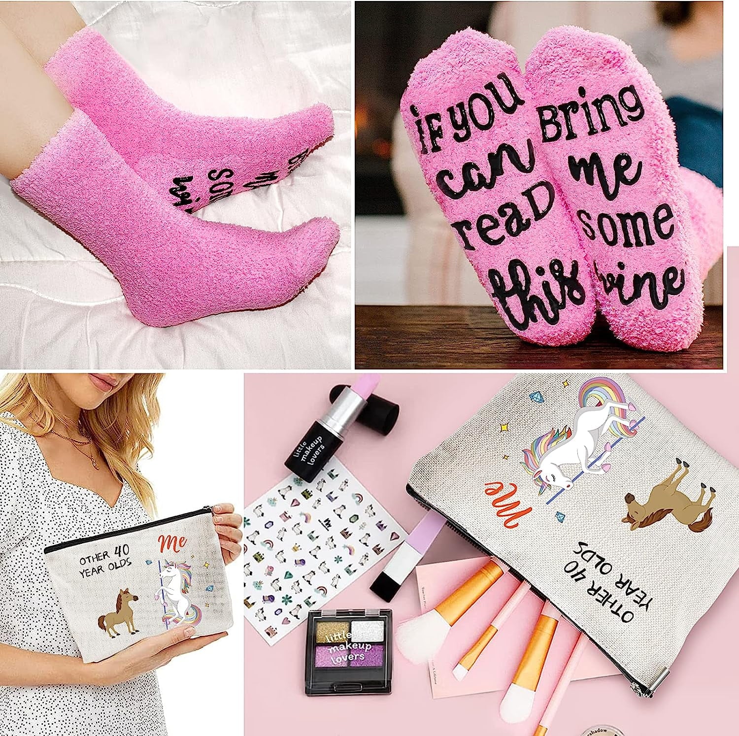 40th Birthday Gifts for Women, 7 Pcs A46215
