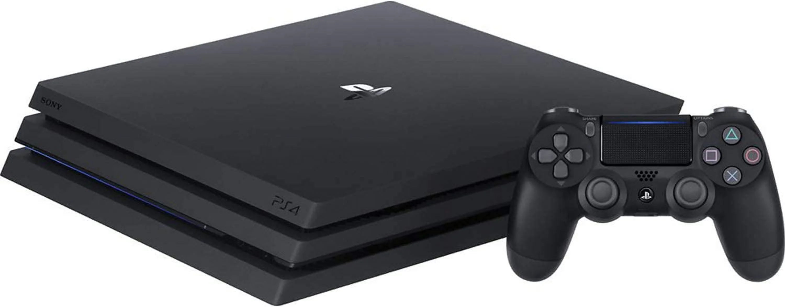 PlayStation 4 Pro 1TB Gaming Console Black Headset Cleaning Kit Bundle M370