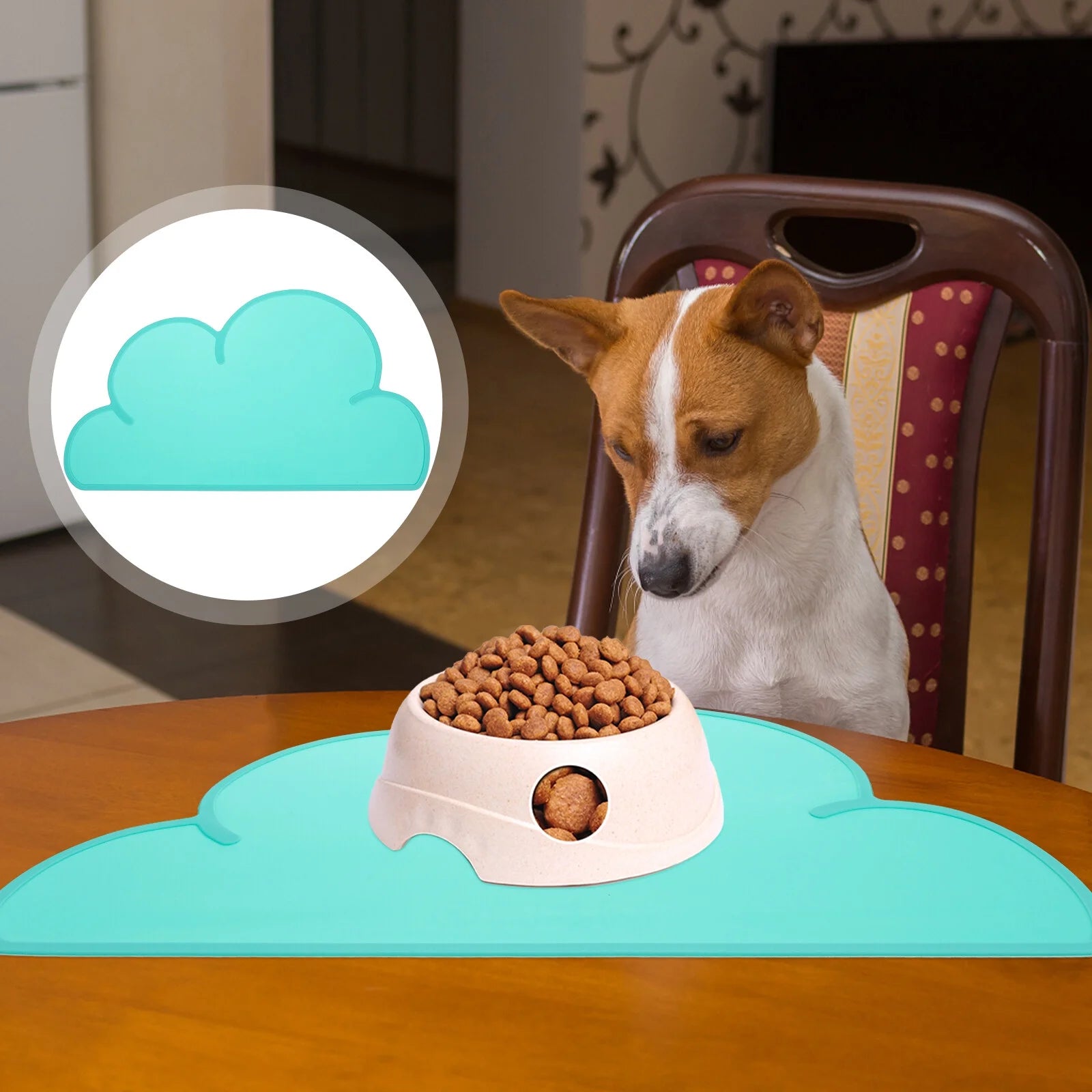 Dog Toy Bin Silicone Pet Placemat Set of 2 S69426