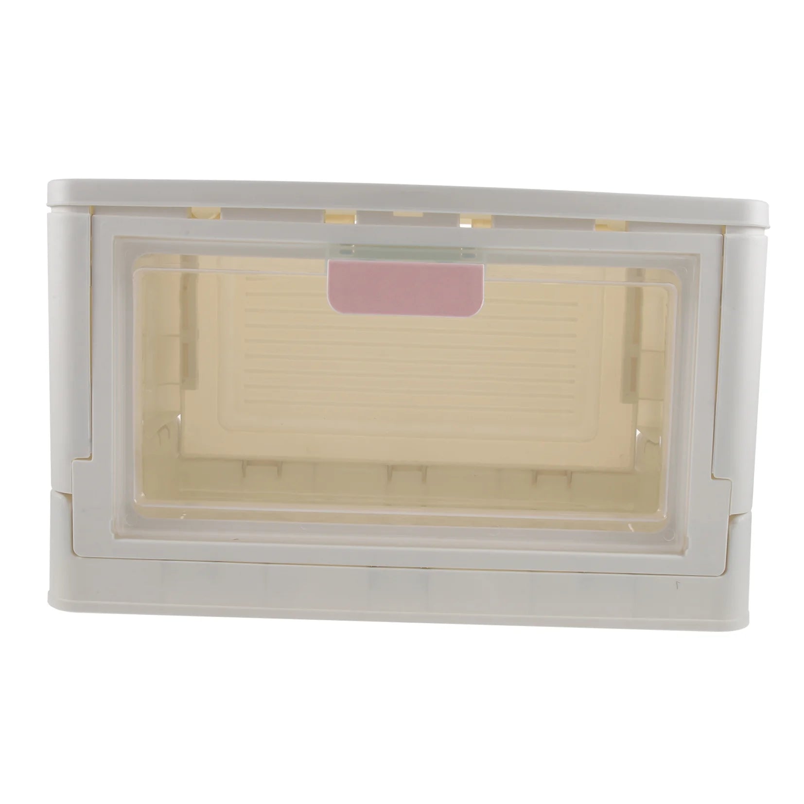 Collapsible Storage Bins with Lids Heavy Duty Pink I685