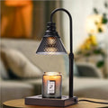 Candle Warmer Lamp, Candle Warmer with Timer Dimmer Electric Candle Lamp with 3 Bulbs Gifts for Mom Her Height Adjustable Wax Melt Warmer for Scented Candle Jars Bedroom Home Decor, Black