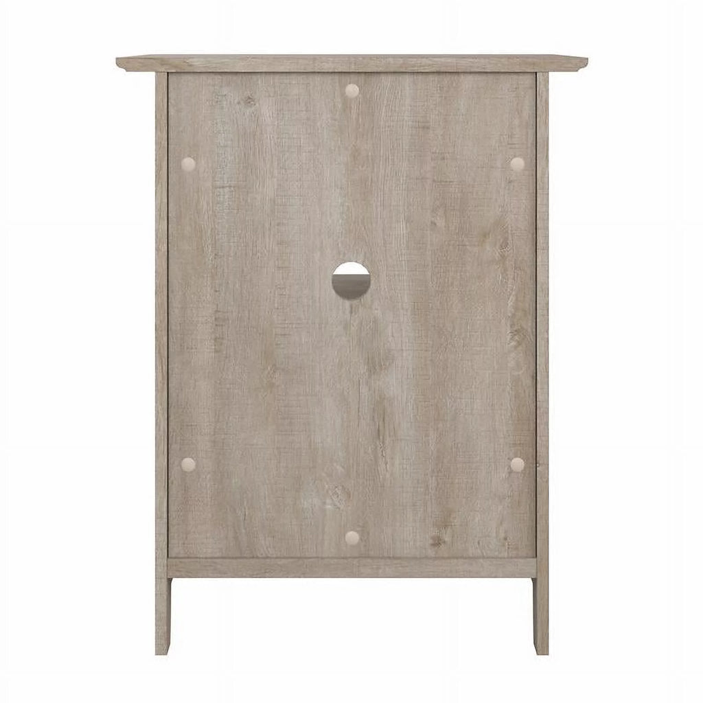 Lateral File Cabinet with Shelf in Washed Gray X9244