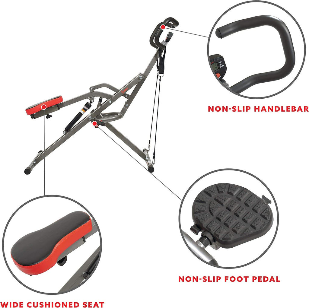 Squat Assist Trainer with Row-N-Ride Pro Function M5809