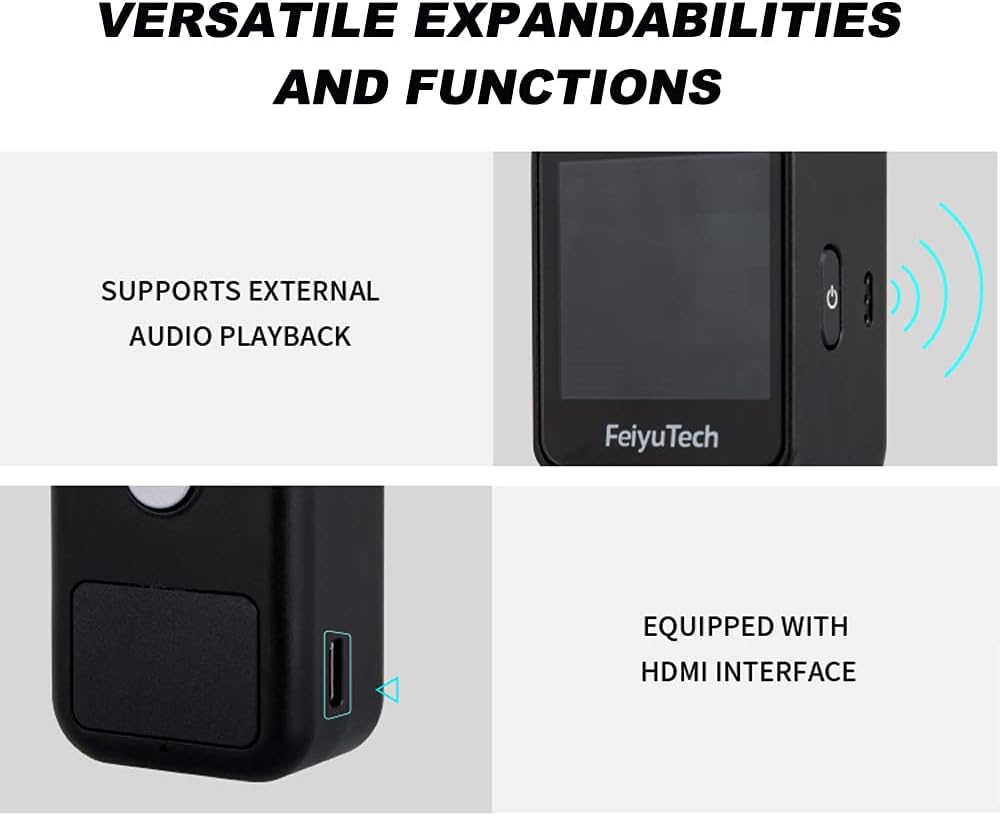 4K 60FPS Action Camera with 3-Axis Gimbal Stabilizer O28672