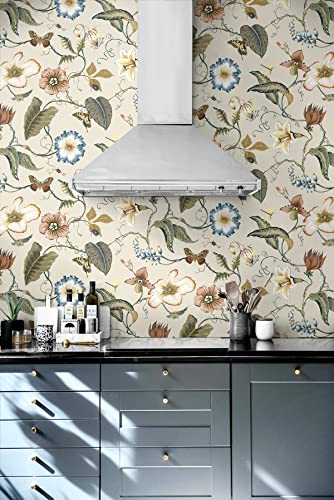 Floral Peel and Stick Wallpaper F146199