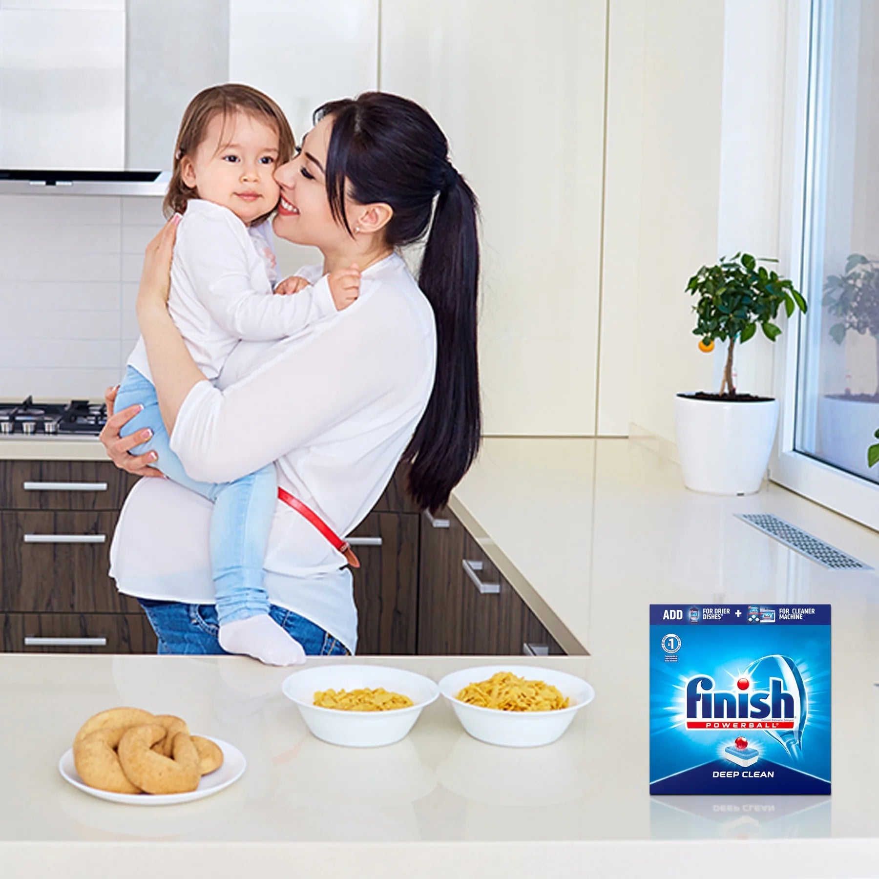 Dishwasher Detergent Pacs, Fresh Scent, 85 Count S236704