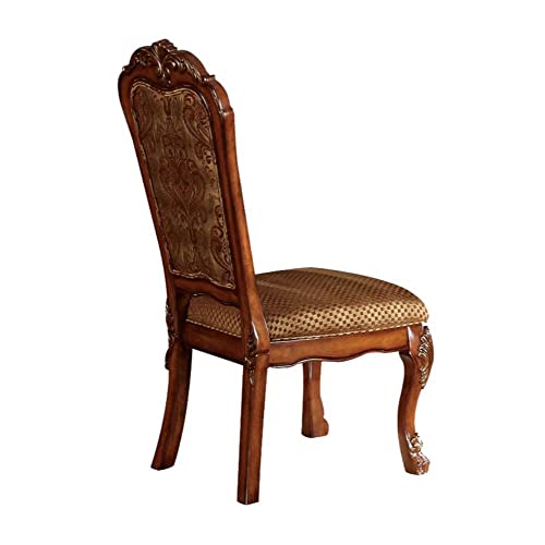 9pc Formal Dining Table Set with 6 Side Chairs and 2 Arm Chairs, Solid Wood Extendable, Seats 8 Y3336