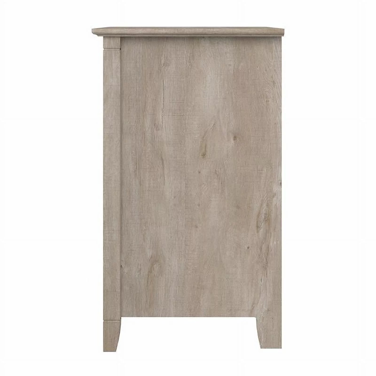 Lateral File Cabinet with Shelf in Washed Gray X9244