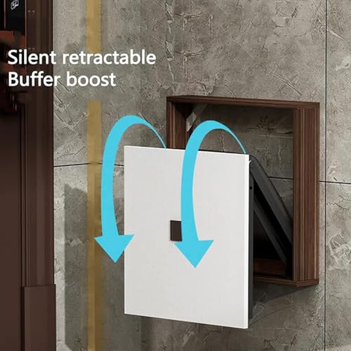 Wall-Mounted Folding Chair, Solid Wood Shoe Stool, Space-Saving, Brown C58895