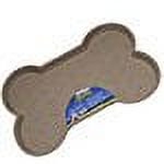 Spill Proof Dog Mat, Non-Toxic & Anti-Skid, Gray G5503