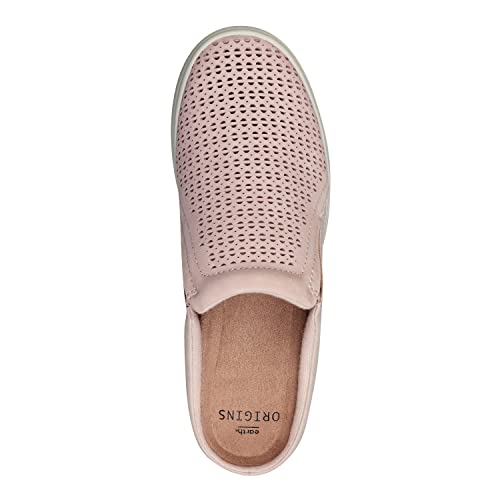 Women’s Slip-On Leather Sneaker with Breathable Cutouts G219337