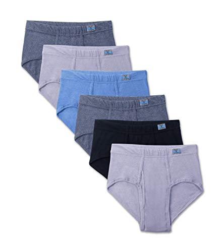 Men's Cotton Mid-Rise Fashion Briefs 3-Pack R434