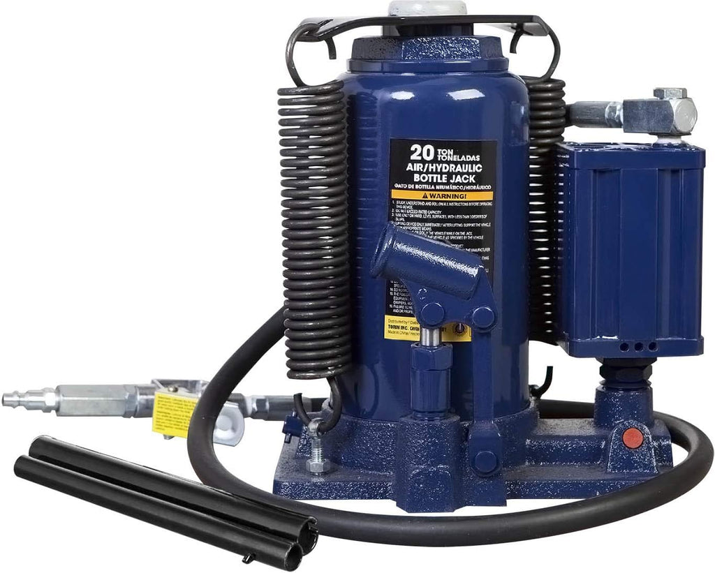 20 Ton Pneumatic Air Hydraulic Bottle Jack with Manual Pump for Trucks R597