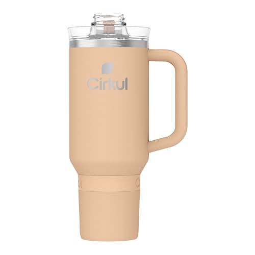 40oz Stainless Steel Tumbler with Handle, Double-Wall Insulated T7917