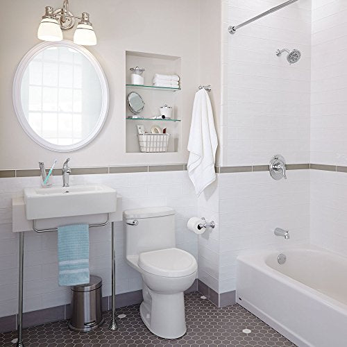 Compact 1-Piece Elongated Toilet with Seat I3088