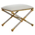 23732-Uttermost-Socialite - Small Bench-20.25 Inches Tall and 24 Inches Wide